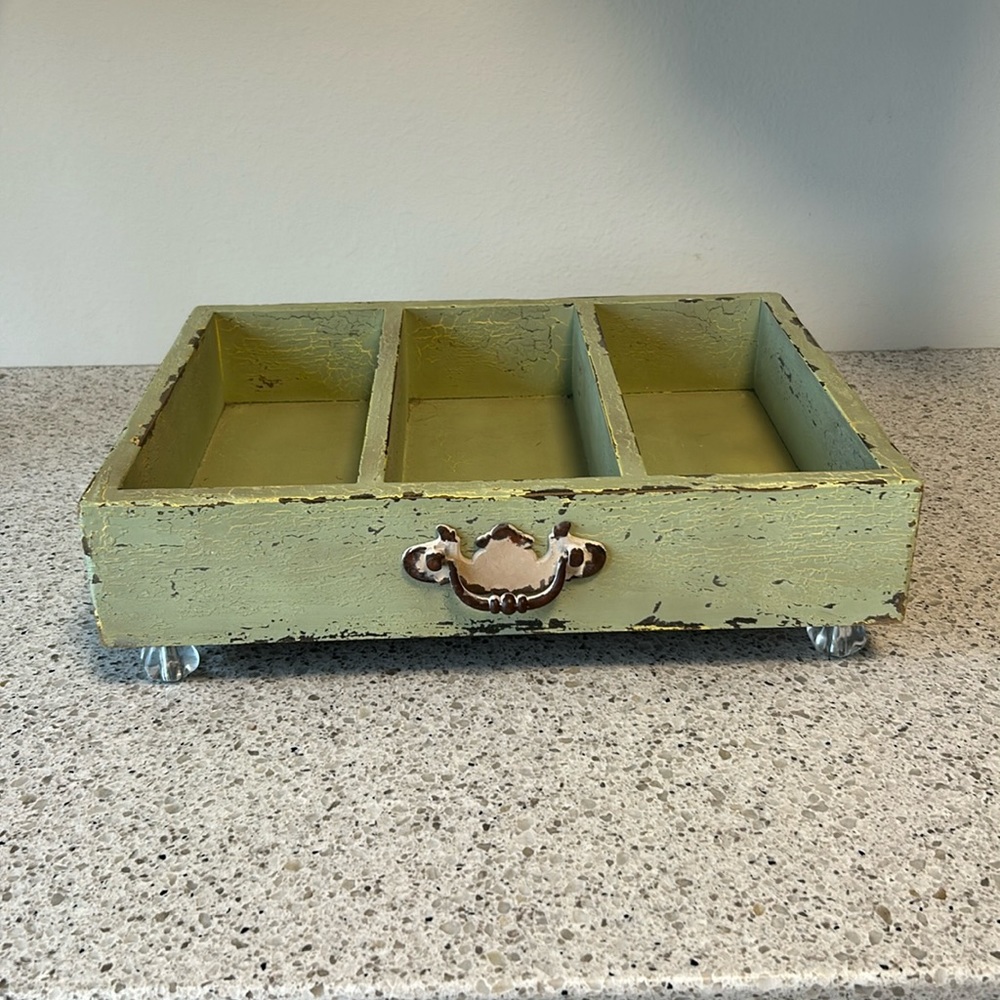 Decorative farmhouse tray